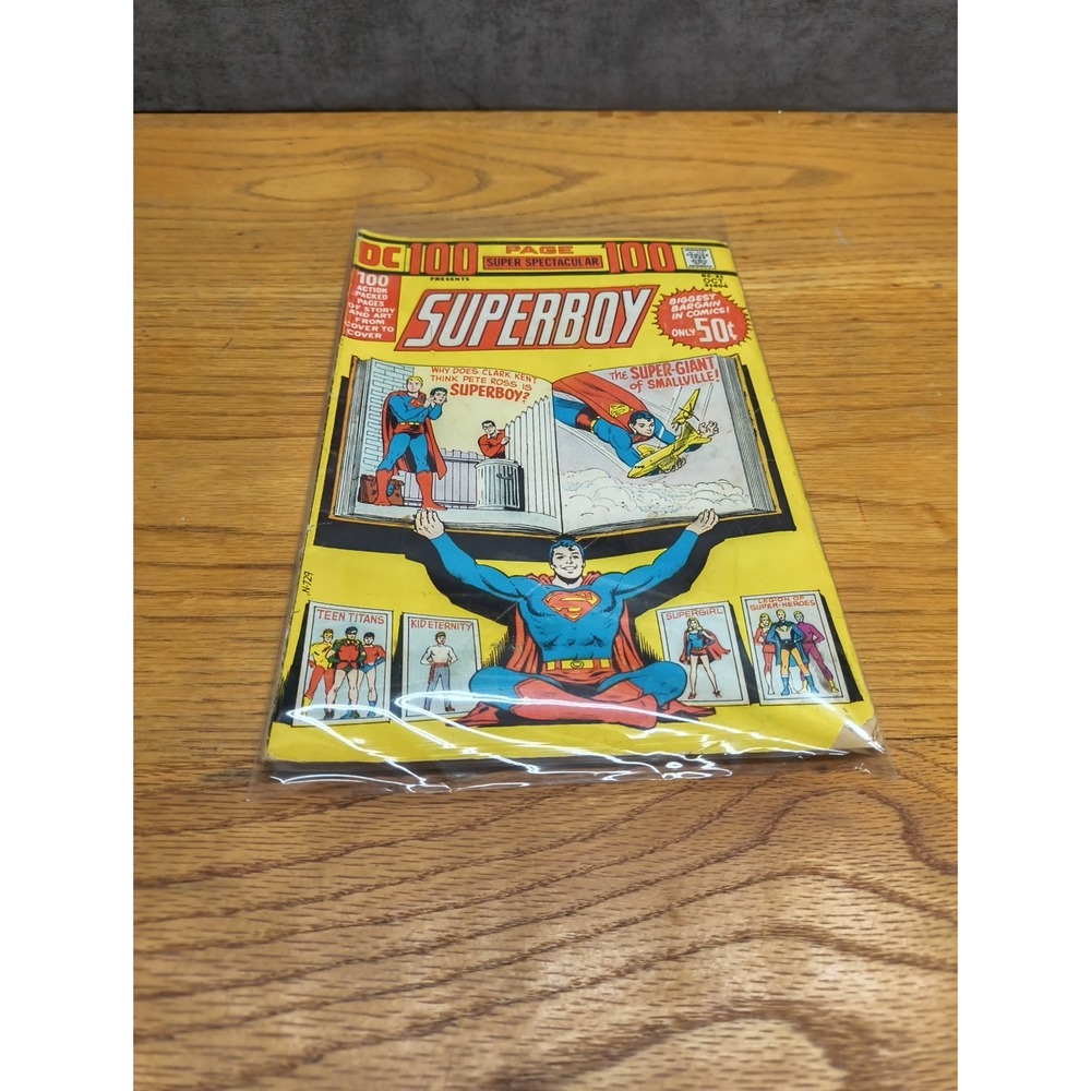 DC 100 PAGE SUPER SPECTACULAR #21 (DC Comics 1973) -- Bronze Age Superboy -- FN+